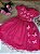 Vestido de Festa Infantil borboletas Pink  Cod: 2236   ( 2 ) - Imagem 1