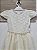 Vestido de Festa Infantil Longo Off  White - Cod: 2866 - (4 ao 14) - Imagem 2