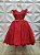 Vestido de Festa Infantil Juvenil Menina Vermelho ( 4 ao 16)   Cod: 2876 - Imagem 1