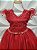 Vestido de Festa Infantil Juvenil Menina Vermelho ( 4 ao 16)   Cod: 2876 - Imagem 2