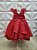 Vestido de Festa Infantil Juvenil Menina Vermelho ( 4 ao 16)   Cod: 2876 - Imagem 3