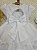 Vestido Batizado Bebe Branco Batismo  ( M/G )  Cod: 2317 - Imagem 3
