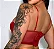 Corselet Tomara Que Caia Vermelho - Imagem 2