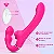 Vibrador Triplo Para Casais Com Controle - Pink - Imagem 1