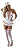 Kit Fantasia Enfermeira Sexy De Luxo Meias Tule Lingerie - Imagem 1