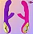 Vibrador ponto G Com Estimulador De Clitóris – Sex Angel II - Imagem 3