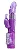 Vibrador Úrsula Rotativo - Roxo - Recarregável - Imagem 1