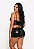 Conjunto Preto 3 Peças Com Cropped Sem Bojo, Calcinha e Mini Saia - Imagem 3