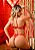 Body Em Lycra Metalizada Com Ilhoses Rubi - Imagem 2