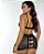 Conjunto Trio Sexy Vivi-637 Sutiã, Saia e Calcinha - Imagem 1