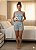 Trio de Pijamas Amor – Cropped + Calça + Shorts Vaquinha - Imagem 2