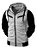 Casaco De Moletom Blusa De Frio Masculino Roupa Com Ziper - Imagem 3