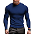 Camisa Masculina Malha Canelada Manga Longa Slim Premium - Imagem 3
