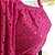Blusa cropped de laise manga bufante - Imagem 3