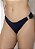 Calcinha de Biquíni Preto Kai | Fio Duplo com Argola Lateral - Imagem 1