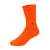 MEIA LARANJA NEON SPORT ZMZ - Imagem 1
