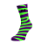 MEIA TIGRESA ROXO E VERDE  ZMZ - Imagem 1