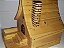 Casinha Ninho para pássaros em madeira maciça envernizada estilo rústico - Imagem 3