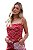 Top Estampa Bandana Vermelho - Imagem 1