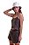 Short Tricot Crochê Com Bolso Verde Militar - Imagem 4