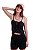 Short Tricot Crochê Com Bolso Preto - Imagem 3