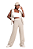 Calça tricot pantalona freddo canelada BEGE - Imagem 5