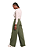 Calça tricot pantalona freddo lisa Verde Militar - Imagem 2