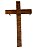 Crucifixo de parede/porta de madeira Nsra Salette - Imagem 2