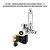 REGULADOR DE CO2 SOMA TOOL - 1 MANOMETRO SIMPLES (Padrao DIN Europeu) - Imagem 1