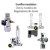 REGULADOR DE CO2 SOMA TOOL - 1 MANOMETRO+ 1 CONTA BOLHAS (PRATA) - Imagem 3