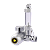 REGULADOR DE CO2 SOMA TOOL - 1 MANOMETRO+ 1 CONTA BOLHAS (PRATA) - Imagem 1