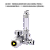 REGULADOR DE CO2 SOMA TOOL - 1 MANOMETRO+ 2 CONTA BOLHAS (DOURADO) - Imagem 2