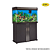 AQUARIO CURVO BOYU EA- 60 LED 99L PRETO/CHAMPAGNE LIGHT 220V - Imagem 1