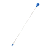 ALIMENTADOR DE CORAIS SOMA PIPETA 40CM COM PERA GRANDE (AZUL) - Imagem 1