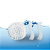 MIDIA PLAST DINAMICA SOMA P/ FILTR BIOLOGICA K9S (32X4MM)90 FUROS 100L - Imagem 1