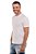 Camiseta masculina de manga curta Light branca - Algodão Egípcio - Imagem 1
