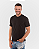 Camiseta Masculina Clássica de Manga Curta Algodão Egípcio - Preto - Imagem 1