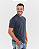 Camiseta Masculina Clássica de Manga Curta Algodão Egípcio - Azul Marinho - Imagem 1