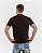 Camiseta Masculina de Manga Curta Light Algodão Egípcio - Preto - Imagem 2