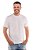 Camiseta masculina de manga curta branca - Meia Malha - Imagem 1