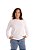 Camiseta T-shirt woman branca manga longa - Imagem 2