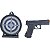 Kit 2 Pistolas Airsoft Vigor V307 Mola 6mm + Alvo Gel - Rossi - Imagem 8