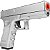 Pistola de Airsoft VG GK-V20 Silver Metal Mola Spring 6mm - Rossi - Imagem 3