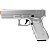 Pistola de Airsoft VG GK-V20 Silver Metal Mola Spring 6mm - Rossi - Imagem 4