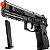 Pistola de Airsoft Vigor VG PT92 V21 Mola Spring 6mm - Rossi - Imagem 1
