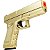 Pistola de Airsoft VG GK-V20 Gold Metal Mola Spring 6mm - Rossi - Imagem 2