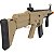 Rifle de Airsoft Vigor VG Scar L Tan Mola Spring 6mm - Rossi - Imagem 6
