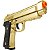 Pistola de Airsoft Vigor VG PT92 V22 Gold Mola Spring 6mm - Rossi - Imagem 2