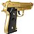Pistola de Airsoft Vigor VG PT92 V22 Gold Mola Spring 6mm - Rossi - Imagem 5