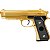 Pistola de Airsoft Vigor VG PT92 V22 Gold Mola Spring 6mm - Rossi - Imagem 6